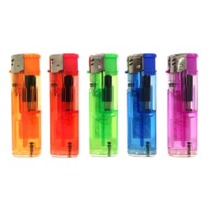 TOBALIQ Feuerzeuge GIX-Color Transparent