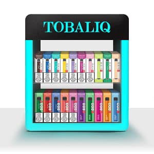 TOBALIQ 100er-Best-MIX 0/10/20 mg – 100 Stück im LED-Cube-Display