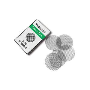 TOBALIQ Pfeifensieb "Pipe Screens Silver" 100er-Box